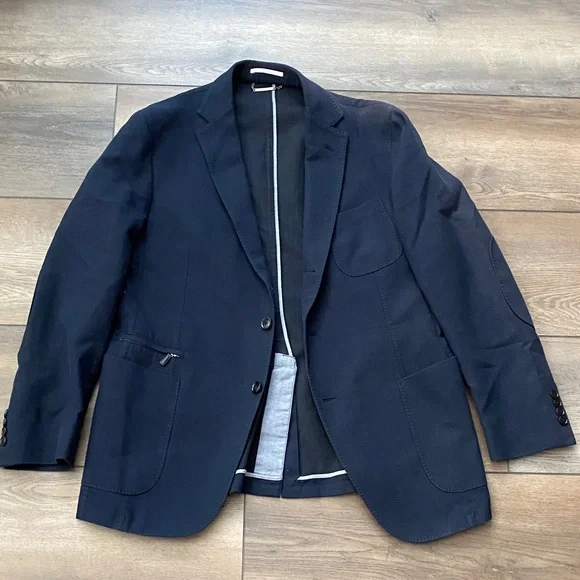 Ermenegildo Zegna Dark Blue Blazer - Picture 8 of 8